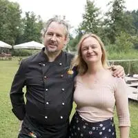 Christian und Katarzyna Sternad übernahmen nicht nur das Café, sondern auch die Agenden des Kulturgarten-Vereins