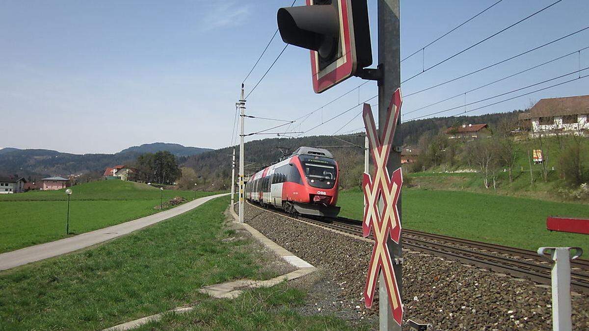 Der Zug konnte noch rechtzeitig gestoppt werden (Sujetbild)