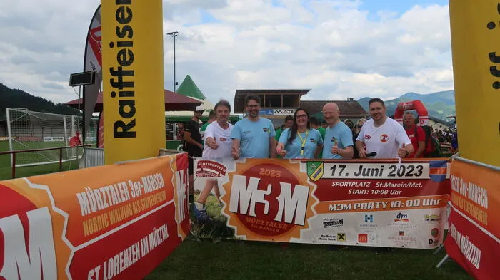 Noch lange bevor am 17. Juni der diesjährige Mürztaler 3er-Marsch durch die Gemeinden St. Marein und St. Lorenzen führte, war der Ansturm auf die begehrten Startplätze ungebrochen. Entsprechend viele Teilnehmer strömten am Samstagvormittag auf den Sportplatz in St. Marein.