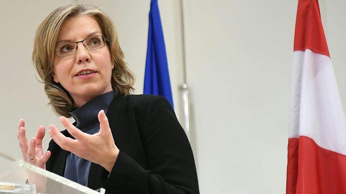 Die neue designierte Umweltministerin Leonore Gewessler.