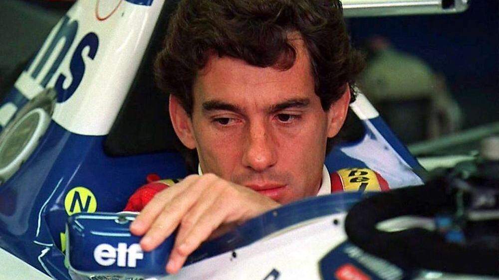 Ayrton Senna wirkte oft sehr nachdenklich