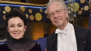 TOPSHOT-SWEDEN-NOBEL-PRIZE-2019