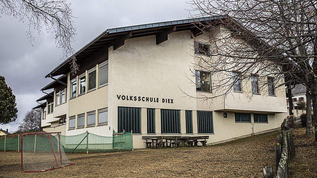 Das Gebäude der Volksschule Diex ist mittlerweile 46 Jahre alt