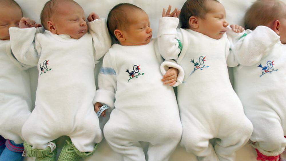 Insgesamt kamen im Vorjahr 81.772 Babys zur Welt