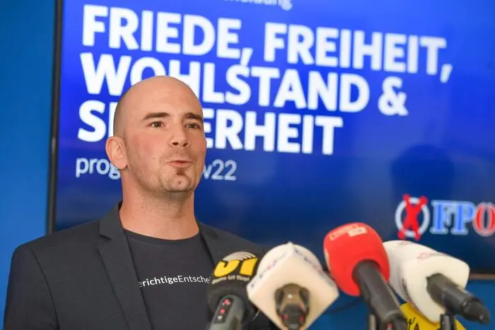 Patrick Haslwanter (FPÖ), Landtagsabgeordneter in Tirol, verlor das Medienverfahren gegen Bohrn Mena