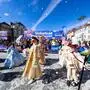 Bunt geht es zu beim Faschingsumzug der Kleinen Zeitung in Graz