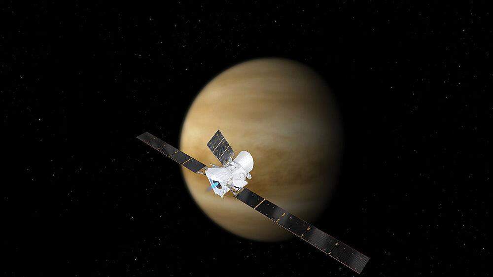 BepiColombo beim Vorbeiflug an der Venus