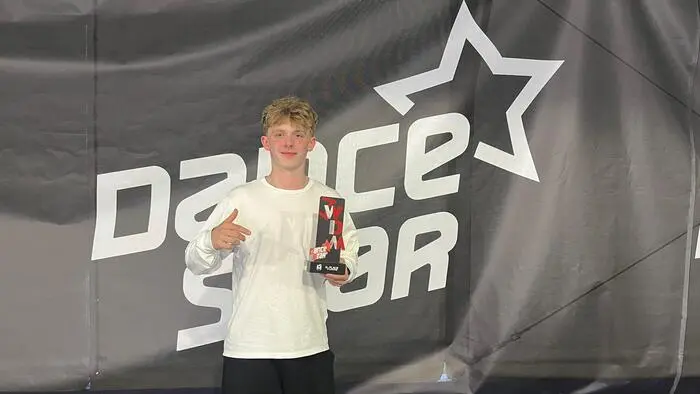 Laurin Walder sicherte sich bei den „World Dance Masters“ in Poreč den Vizeweltmeistertitel
