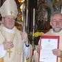 Archivbild von 2009: Bischof Alois Schwarz und Josef Marketz in Rottenstein