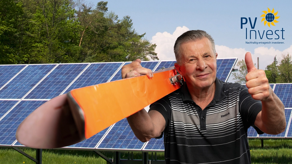Der ehemalige Skispringer und Arzt Dr. Karl Schnabl unterstützt die nachhaltigen Energieprojekte von PV-Invest.