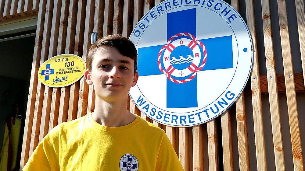 Sebastian Kopp (20) ist seit mittlerweile neun Jahren ehrenamtlich aktiv