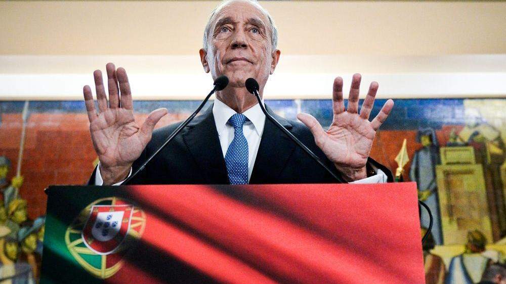 Im Amt bestätigt: Portugals beliebter Präsident Marcelo Rebelo de Sousa 