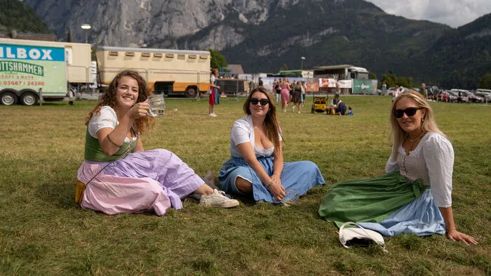 Auch am heutigen Bierzelt-Sonntag blieb das Wetter schön