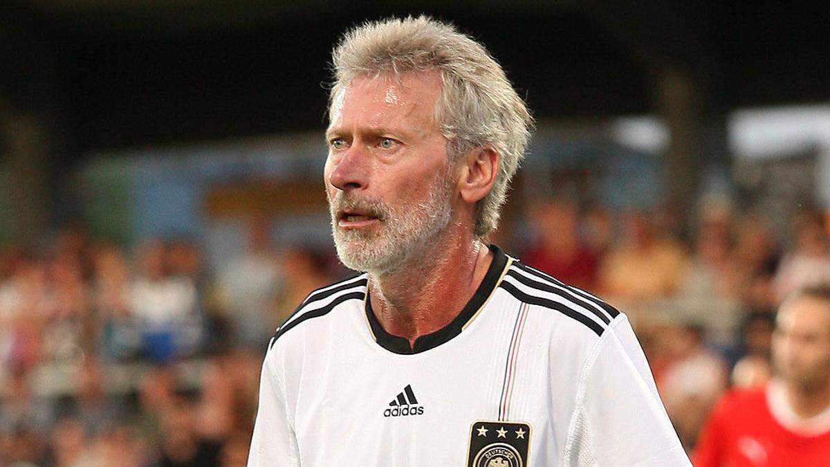 Paul Breitner bei der Sendung &quot;Das Match&quot; des ORF