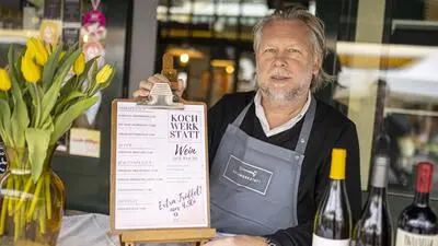 Christian Cabalier erhielt von Falstaff Punkte und Gabeln für ein Lokal, das er noch gar nicht eröffnet hat 