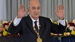 Präsident Abdelmadjid Tebboune versuchte, die Proteste zum Verstummen zu bringen