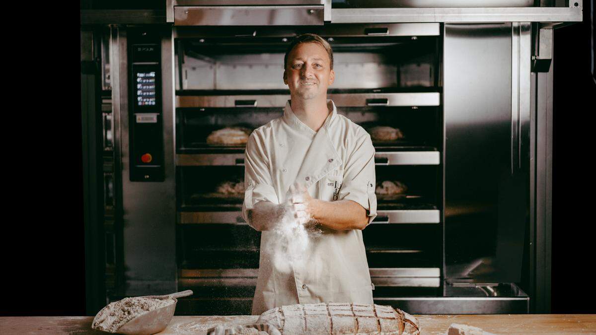 Meisterbäcker Peter Kirchengast eröffnet die Bio-Bäckerei &quot;Vom Lichtenberg – haute boulangerie