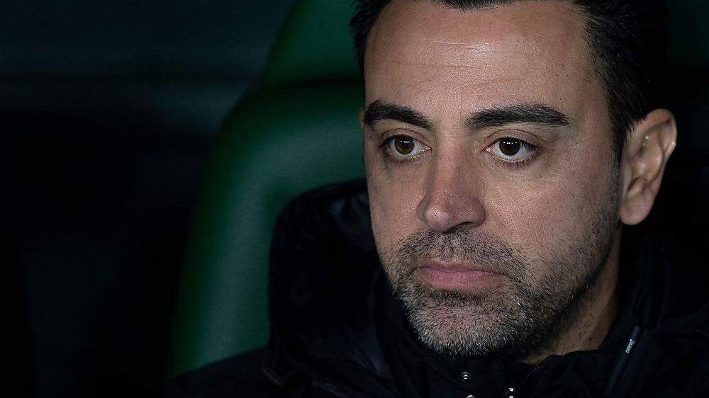 Barcelona-Trainer Xavi bekam keinen Neuzugang