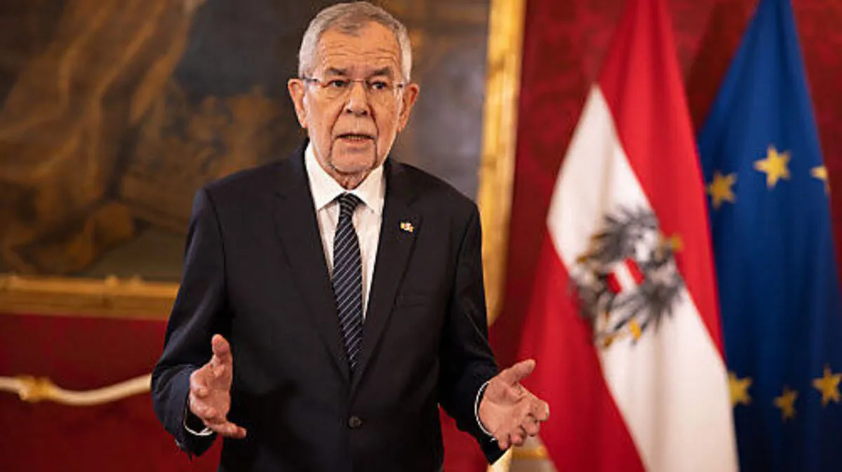 Bundes-Präsident Alexander Van der Bellen