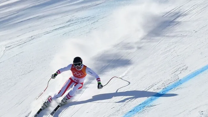 Matthias Mayer fuhr im Olympia-Super-G zu Gold.