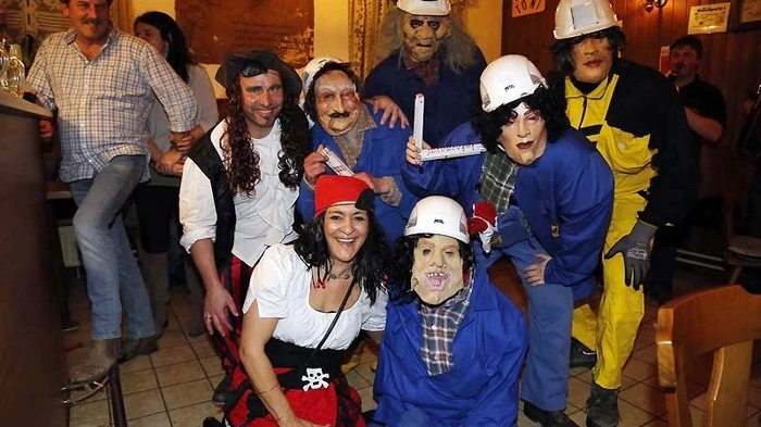 Der Buschenschank Seidnitzer lud am Rosenmontag zur traditionellen Häferlparty in Ottendorf an der Rittschein.
