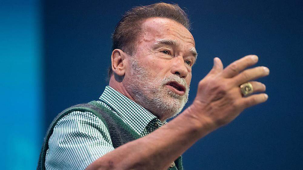 Der Steirer Arnold Schwarzenegger sprach in München