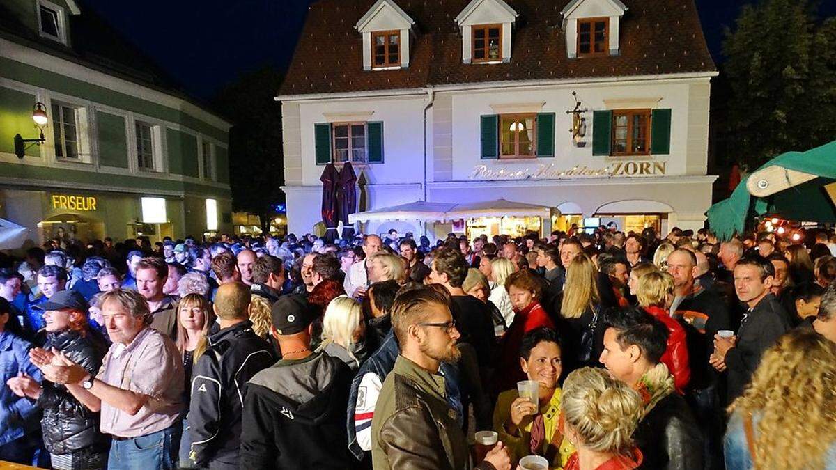 Bis zu 15.000 Gäste werden am Freitag in der Innenstadt erwartet beim Weizer Altstadtfest