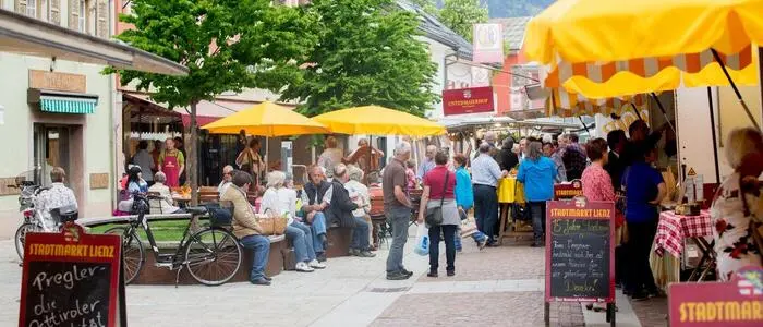 Im Jahr 2000 wurde der Stadtmarkt in Lienz gegründet