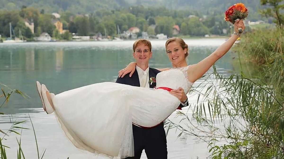 Berg heiratete in Pörtschach seine Christine