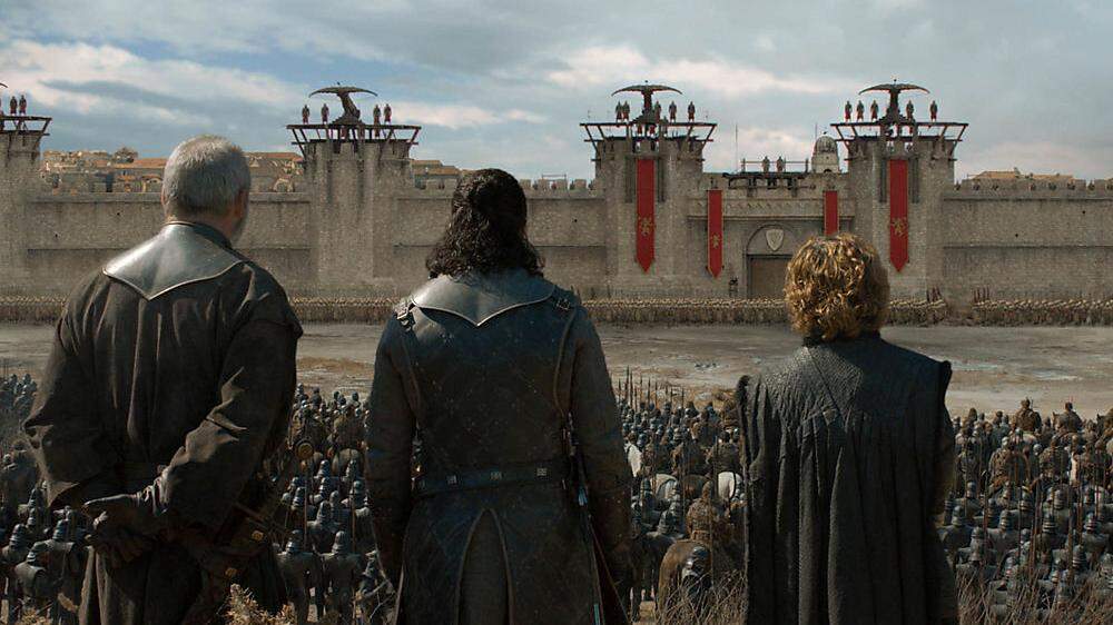Da stehen sie nun vor den Toren von Königsmund: Jon Snow und seine Mannen