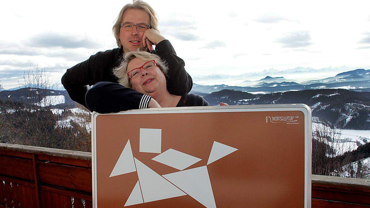 Irmgard Siepmann und Martin Hahnl bilden das Duo „1000&“	