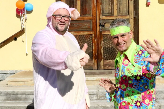 „Sowohl große als auch kleine Narren kommen Jahr für Jahr, um mit uns gemeinsam den Fasching zu feiern“, sagte das Cheforganisatoren-Duo Ingo Schöffmann und Gerhard Kronlechner (von links) unisono. 