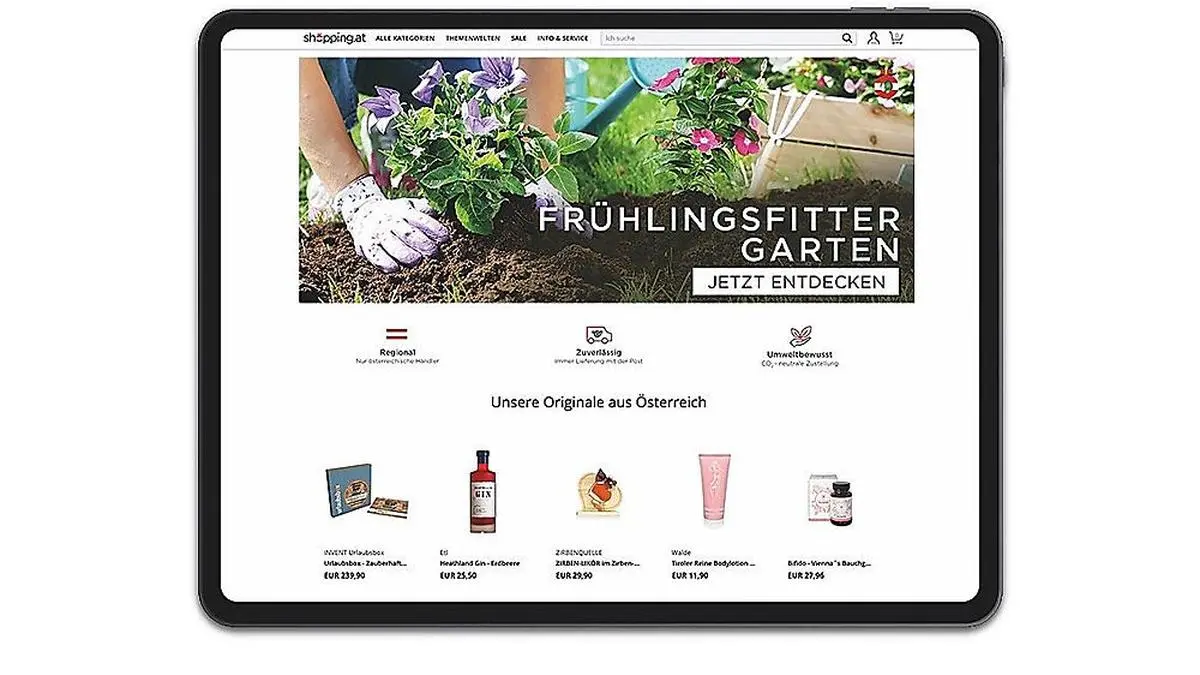 Shöpping.at generiert durch den Einkaufspatriotismus starken Zulauf 