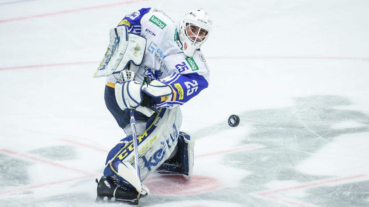 Goalie Ali Schmidt traf bei der 1:4-Niederlage in Bozen keine Schuld