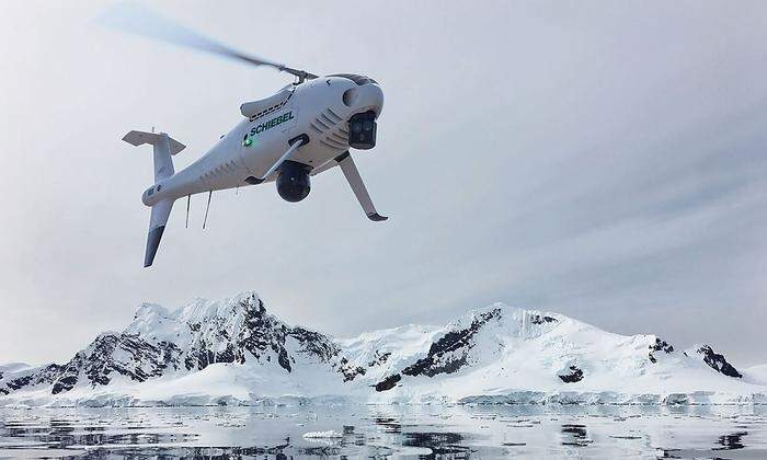 "Camcopter" im Einsatz in Norwegen