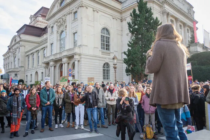 An der Kundgebung in Graz nahmen laut Polizei 3.500 Menschen teil.