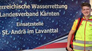 Raphael Derlers nächstes Ziel: Fließwasserretter 