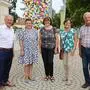 Bürgermeister Josef Ober, Stadträtin Sonja Skalnik, Margarete Lösch, Marianne und Herbert Saurug stellten das Gutlweg-Projekt vor