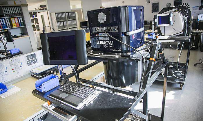 Die Ultracam von Microsoft im Grazer F&E-Zentrum