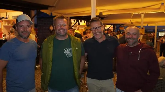 Stefan Kirsch (Gärtnerei Kirsch), Josef Gantschacher (Bamls Gartendesign), Erwin Maier (Obmann LGO) und Lukas Patschg (Obmann Kollektiv Zukunft)