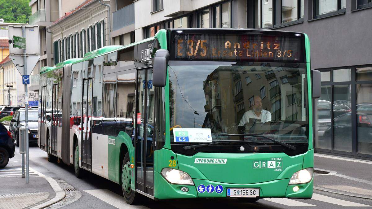 Die Ersatzbusse für die Linien 3 und 5 müssen Umwege in Kauf nehmen