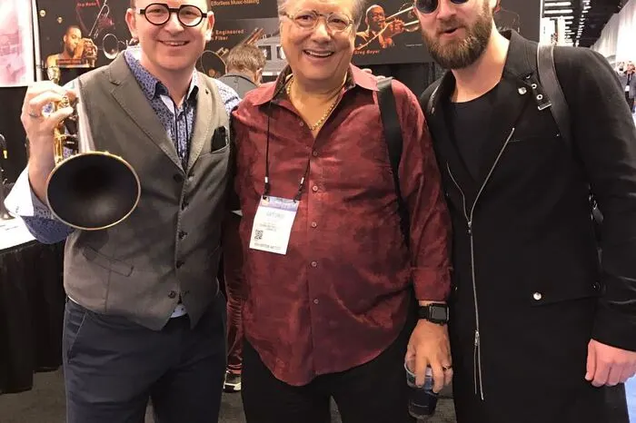 Mit dabei war auch wieder der elffache Grammy-Gewinner Arturo Sandoval (Mitte).