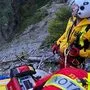 Notarzt der Flugrettung im Einsatz