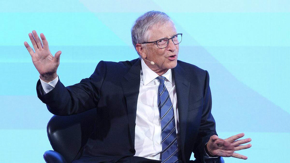Bill Gates beim Novo Nordisk Foundation Global Science Summit 