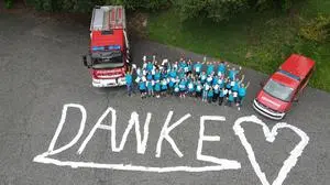 Der Bezirkssieger von Oberkärnten, die Feuerwehrjugend Treffling, bedankt sich für die Unterstützung