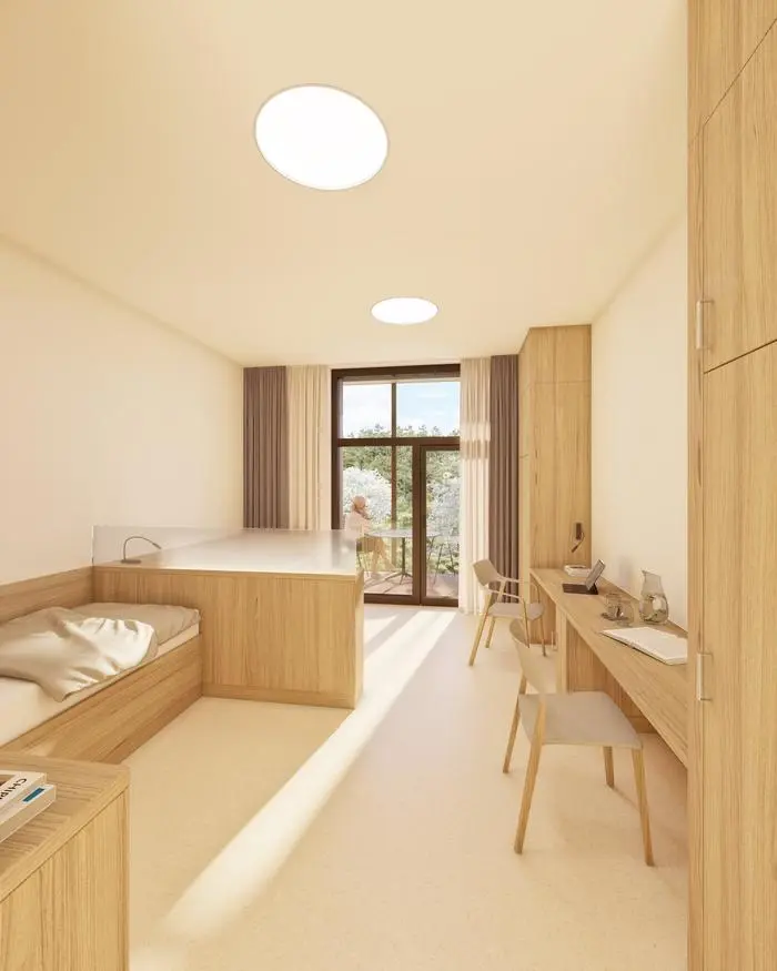 So sollen die Zimmer in Waiern zukünftig aussehen