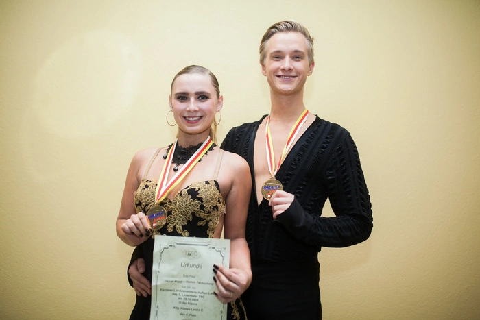 Als einziges Kärntner Tanzpaar nahmen die Lavanttaler Daniel Kopp (18) und Jasmin Tschuchnig (17) vom Tanzhof Klopeinersee - Südkärnten in der Allgemeinen Klasse C teil und belegten den vierten Platz. 