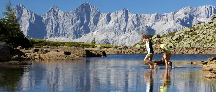 Die Erlebnisregion Schladming-Dachstein hat bei den Nächtigungen die Nase vorne.