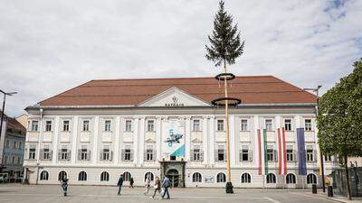 Das Rathaus in Klagenfurt
