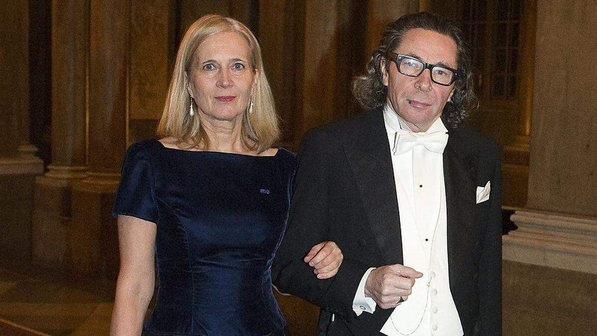 Katarina Frostenson und Jean-Claude Arnault auf einem Foto aus dem Jahr 2011